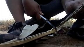 cortando t&ecirc_nis Calvin Klein