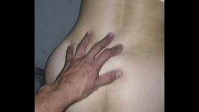 Recibiendo un poco de verga