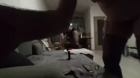 New Strapon Couple Lovers at Home