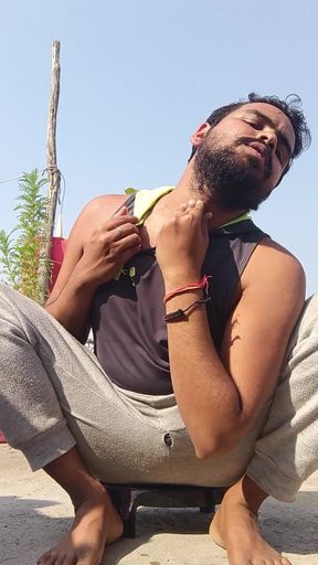 I Am at a Open Terrace on Home