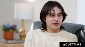 ADULT TIME - Lesbian MILF Rachel Ramsey Tempted Into First Straight Sex Adventure By Curious Stepson