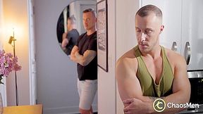 Pissed Off Hunk Smashes Beefy Cheating Bf