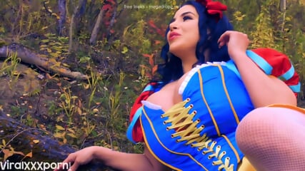 Korina Kova Teases in Snow White Cosplay Video