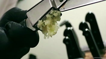 Gloved Food Prep ASMR Lemon Garlic and Thyme
