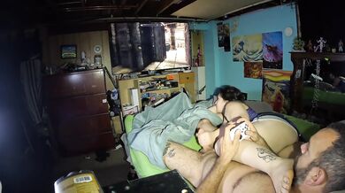 stepdaughters shower quickie turned into losing anal virginity in bed