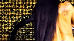 POV blowjob action from sexy tattooed babe