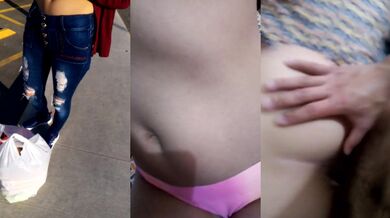 I met MY FRIEND'S GIRLFRIEND OUTSIDE THE SUPERMARKET and we ended up at my house