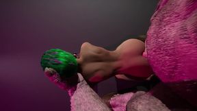 Big furry cock destroys twink's plump ass raw cum shot fury