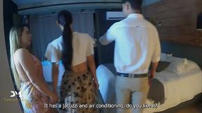 Threesome with two sex-crazed nymphomaniac whores - Danner Mendez - Alicia Trece - Mimi Boliviana