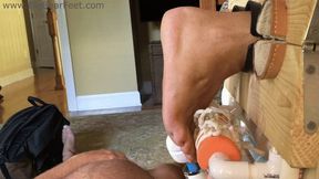 Intense Tickling from the Side - hard tickle session side view