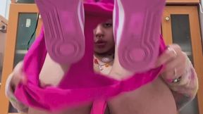 Sneakers Shoe Slut Squirting Masturbation Orgasm Wedgie Foot Fetish