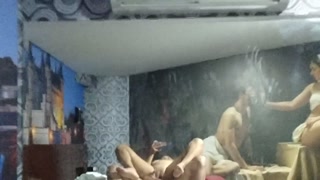 i let her dominated me in amazon position but her husband is calling her so i fuck her again