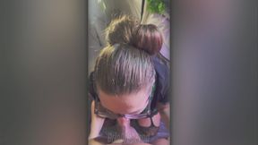 Ms. Kay Lee Sucks You Until She Milks Your Cum Onto Her Face!!
