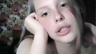 Young and petite Kim Sissy is a shemale who loves to give you a handjob on webcam