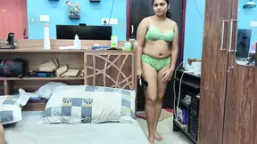 Girl Tied Husband with Hand Cuff and Blinfolded on Bed