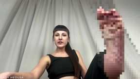 Pixelated Feet JOI for Losers