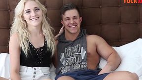 Raw blonde with small tits fucks muscular Hot Guy - Free Porn