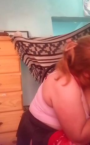 Medi Sucks Me off When We're on Webcam