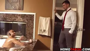 Stepbrother Dominates Me Roughly After We Fought Over You – GayPornHeat 18+