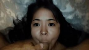 Asian real dope whore Yayoi M with her dope customers