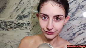 shower time joi soap massage ass clapping shaking close ups