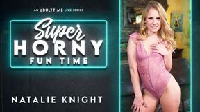 Being all alone at home made Natalie Knight go online