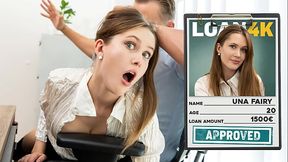 VIP4K. Slutty teen Una Fairy knows she'_s a bad girl and got spanked by a loan manager