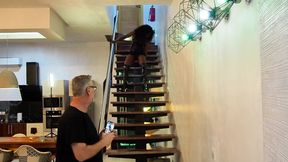 Stairway to Deduction - Photoshoot End in Intense Fucking on Stairs