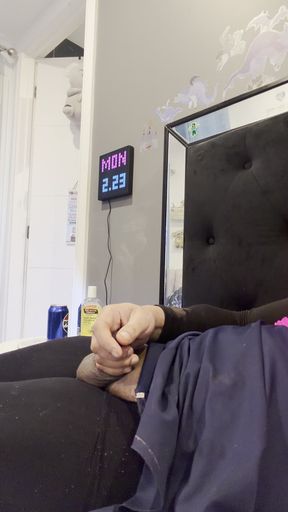 Sissy Play and Cumshot