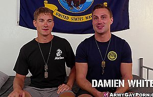 Hunk Straright Guys Brandon and Damien Yummy Anal Fuck