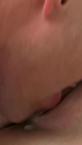 Beautiful Blonde Girl Enjoy of Big Dildo and Hard Cock in Her Gaping Pussy