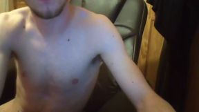 American Model Aaron Shows Off His Dick