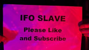 ifoslave first time completely on cam