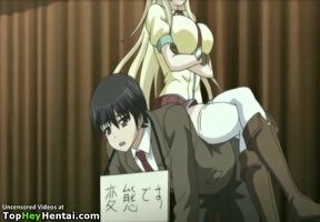 Beautiful busty teen enjoys cumshot on her legs