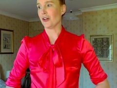 Cumshot amateur MILF suck and jerks dude in the bedroom