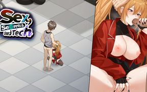 Sex, Secrets &amp; Used Tech Gameplay Part 6 - Roxy's Steamy Blowjob by the Station