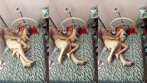 safada dessa novinha ela gosta de fazer sexo de ladinho ela que assim goza mais gostoso