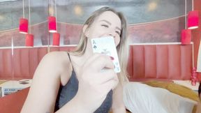 FUN AND DELICIOUS CARD GAME WITH FARTS - BY GABRIELA BLOND AND NATASHA WILD - CLIP 4 IN FULL HD