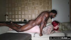 BLACKEDRAW BBC-hungry redhead Arietta get pounded hard