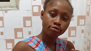 Busty Promiscuous African Girl Gets Her Long Congolese Dick