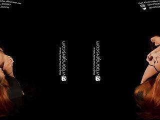 VR Bangers: two Ideal Hotties Lick Pussies And Fuck In Full Darkness three-some ASMR Porn Dark Side - VR Porn