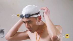 ModelMedia Asia Slutty Women's Swimming Team Yue Ke Lan MD 0242 Best Original Porn Video