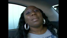 Big boobs big ass black girl pussy fucking in the car