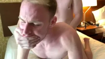 Country boy begs for bareback with his big dick