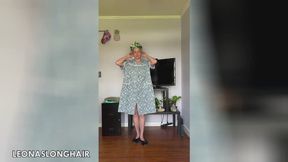 Showing Off Wish List Gifts, Unbraiding A Messy Braid, Showing You My Wavy Hair Wearing Only Panties