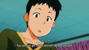 Big boobs anime girl becomes his desperate girlfriend deep throat sloppy blowjob