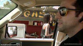 ”Tattooed teen is tied & fucked”