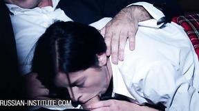 ”Constantly Horny College Girl Can't rest without Ass Fucking!”