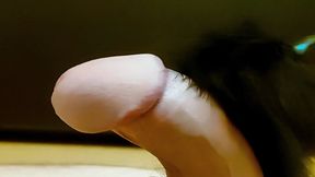 Cum through feather