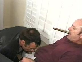 Smoking Cop Dick